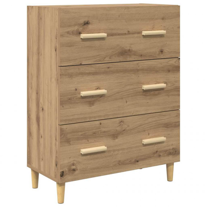 Highboard z szufladą Dąb rzemieślniczy 69,5 x 34 x 180 cm