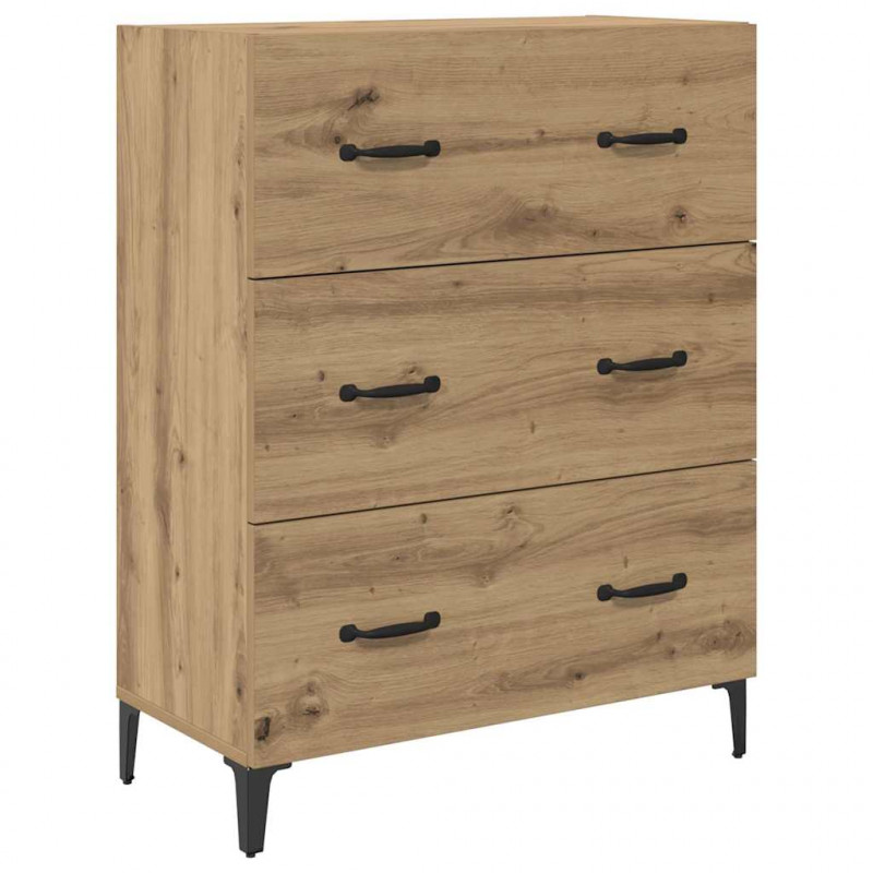 Highboard z szufladą Dąb rzemieślniczy 69,5 x 34 x 180 cm
