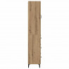 Highboard z szufladą Dąb rzemieślniczy 69,5 x 34 x 180 cm