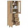 Highboard z szufladą Dąb rzemieślniczy 69,5 x 34 x 180 cm