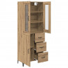 Highboard z szufladą Dąb rzemieślniczy 69,5 x 34 x 180 cm