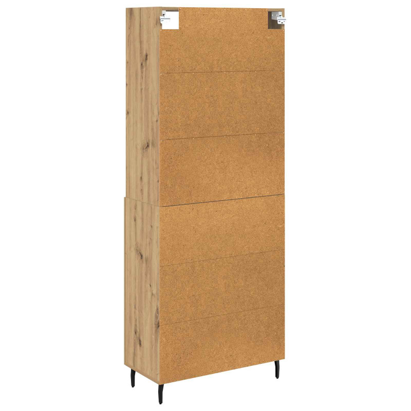 Highboard Dąb rzemieślniczy 69,5 x 34 x 180 cm