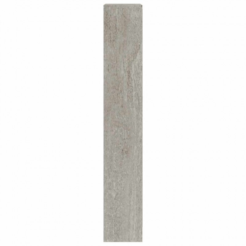 Szafka na buty, szarość betonu, 63x24x147 cm