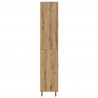 Highboard 2 pcs Dąb rzemieślniczy Materiał drewnopochodny