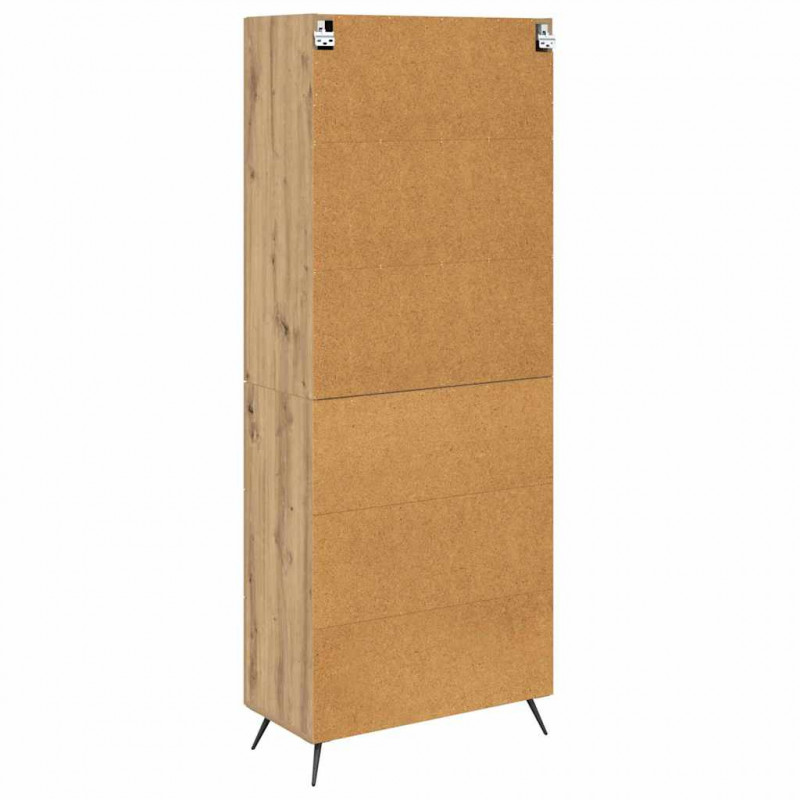Highboard z szufladą Dąb rzemieślniczy 69,5 x 34 x 180 cm