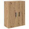 Highboard z szufladą 2 pcs Dąb rzemieślniczy 69,5 x 34 x 180 cm