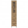 Highboard z szufladą Dąb rzemieślniczy 34,5 x 34 x 180 cm