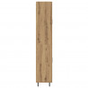 Highboard 2 pcs Dąb rzemieślniczy Materiał drewnopochodny