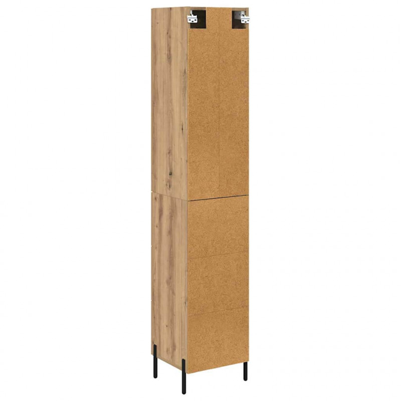 Highboard z szufladą Dąb rzemieślniczy 34,5 x 34 x 180 cm