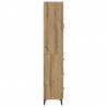 Highboard z szufladą Dąb rzemieślniczy 69,5 x 34 x 180 cm