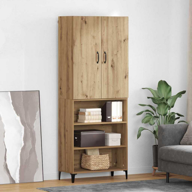 Highboard Dąb rzemieślniczy 69,5 x 34 x 180 cm