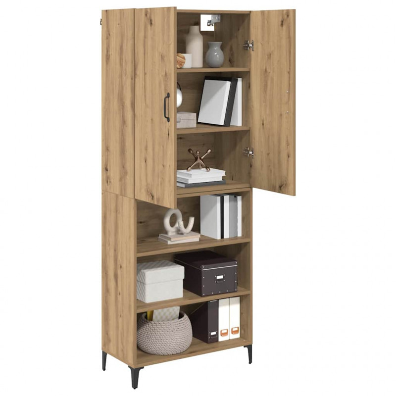 Highboard Dąb rzemieślniczy 69,5 x 34 x 180 cm