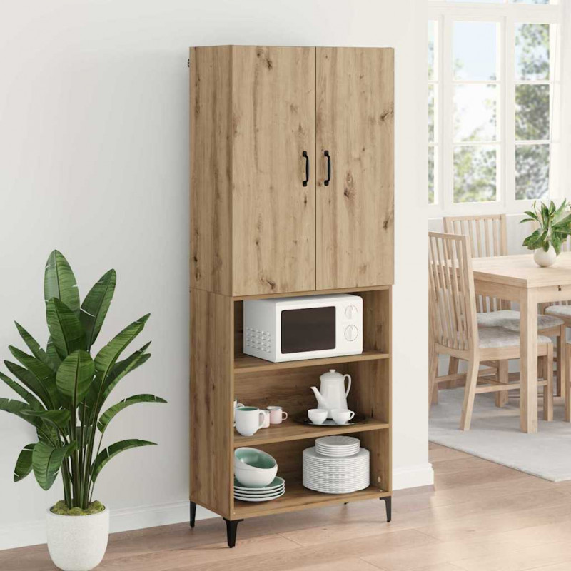 Highboard Dąb rzemieślniczy 69,5 x 34 x 180 cm