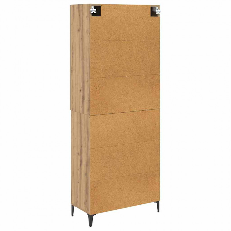 Highboard Dąb rzemieślniczy 69,5 x 34 x 180 cm