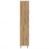 Highboard 2 pcs Dąb rzemieślniczy Materiał drewnopochodny