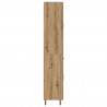 Highboard 2 pcs Dąb rzemieślniczy Materiał drewnopochodny