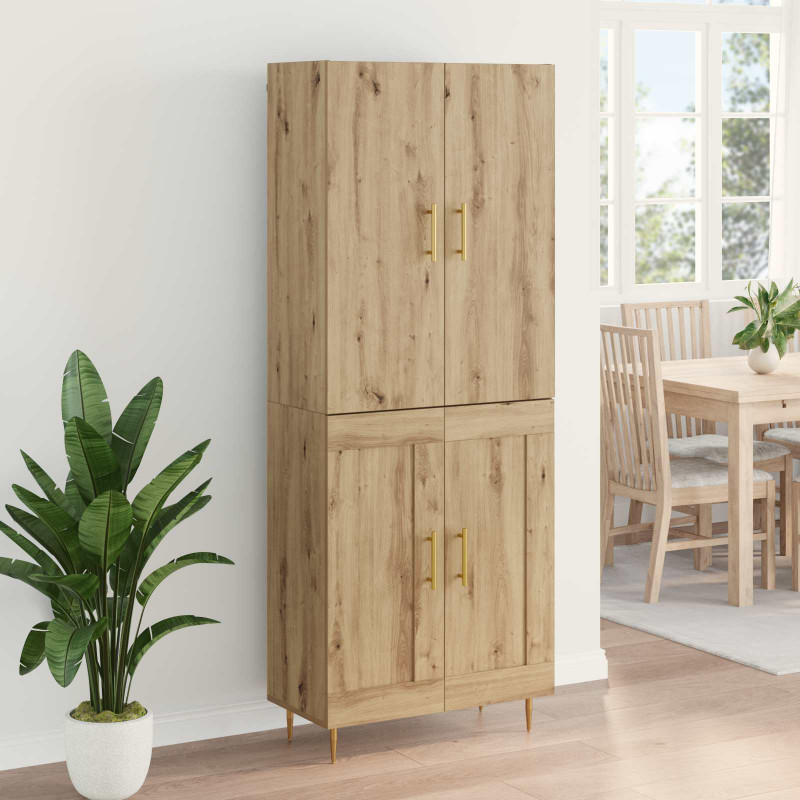 Highboard Dąb rzemieślniczy 69,5 x 34 x 180 cm