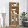 Highboard Dąb rzemieślniczy 69,5 x 32,5 x 180 cm