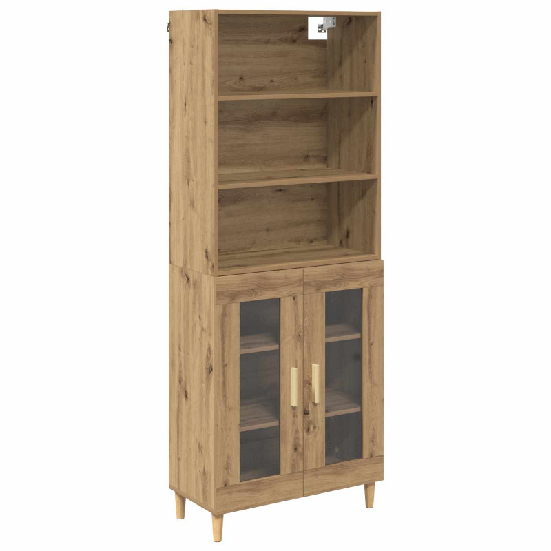 Highboard Dąb rzemieślniczy 69,5 x 32,5 x 180 cm