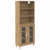 Highboard Dąb rzemieślniczy 69,5 x 32,5 x 180 cm