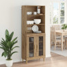 Highboard Dąb rzemieślniczy 69,5 x 32,5 x 180 cm
