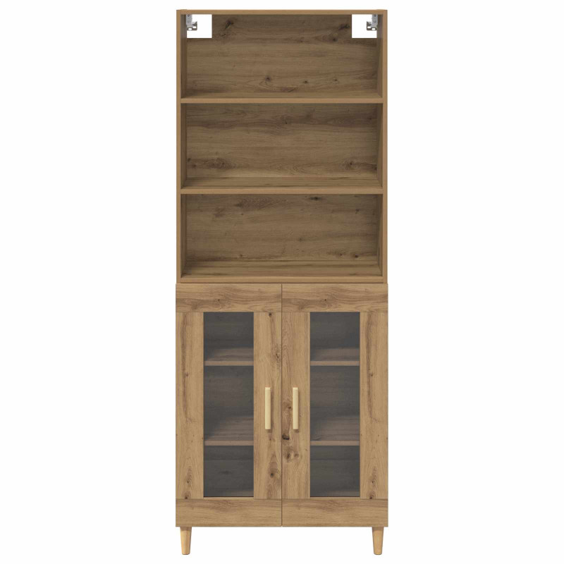 Highboard Dąb rzemieślniczy 69,5 x 32,5 x 180 cm