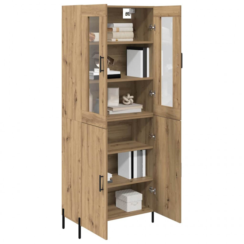 Highboard Dąb rzemieślniczy 69,5 x 34 x 180 cm