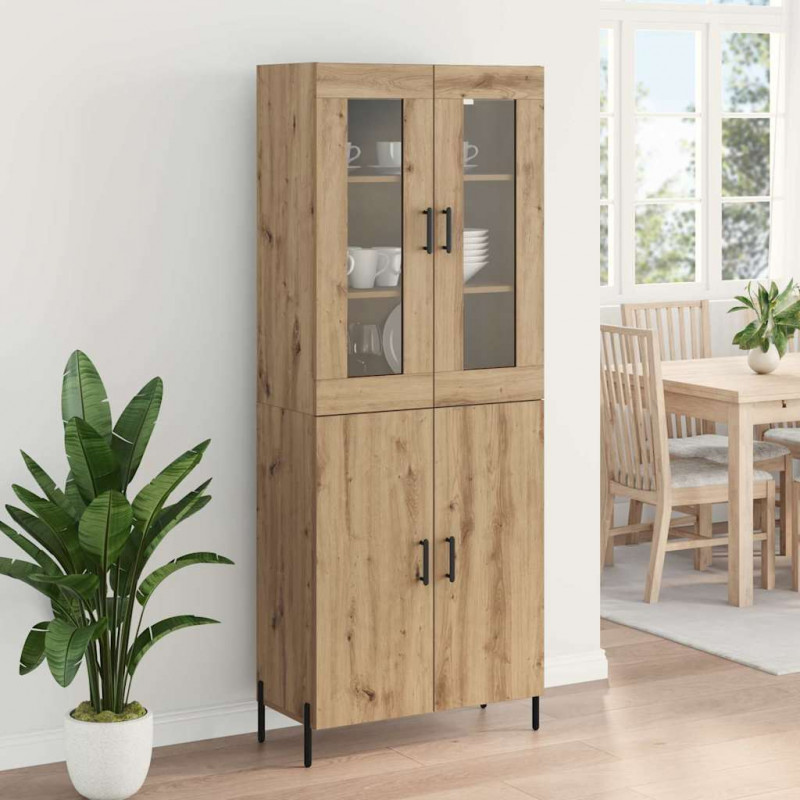Highboard Dąb rzemieślniczy 69,5 x 34 x 180 cm