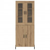 Highboard Dąb rzemieślniczy 69,5 x 34 x 180 cm