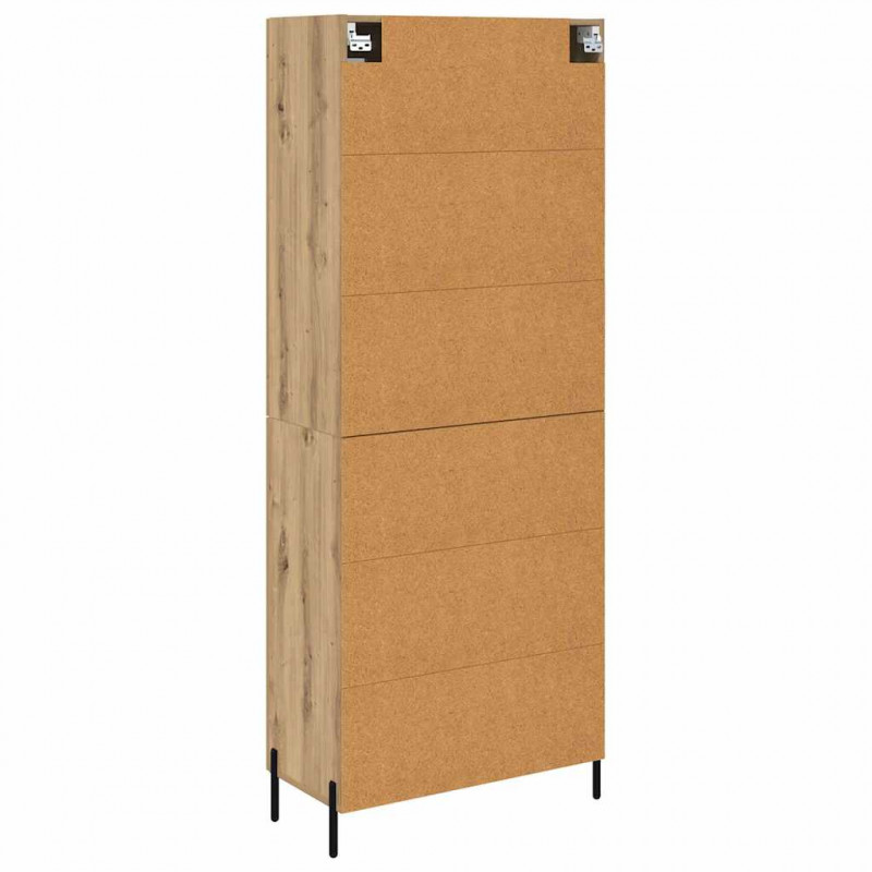 Highboard Dąb rzemieślniczy 69,5 x 34 x 180 cm