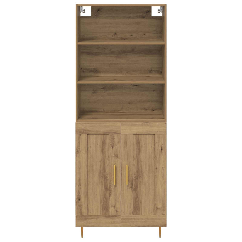 Highboard Dąb rzemieślniczy 69,5 x 34 x 180 cm