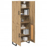 Highboard 2 pcs Dąb rzemieślniczy 69,5 x 34 x 180 cm