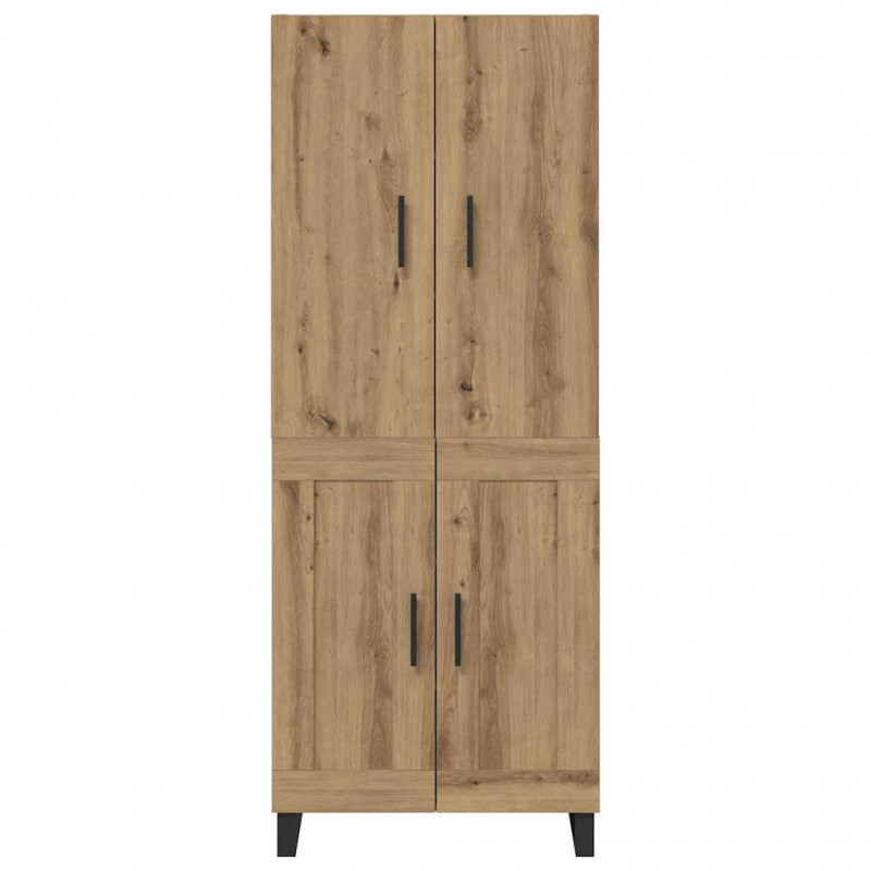 Highboard 2 pcs Dąb rzemieślniczy 69,5 x 34 x 180 cm