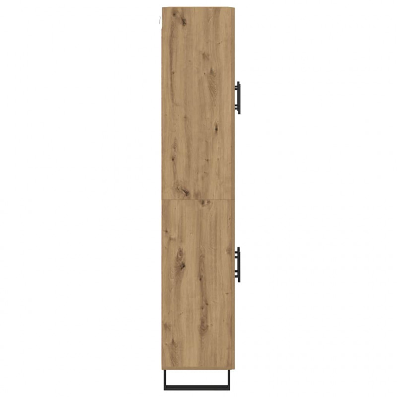Highboard 2 pcs Dąb rzemieślniczy 69,5 x 34 x 180 cm