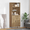 Highboard z szufladą Dąb rzemieślniczy 69,5 x 34 x 180 cm