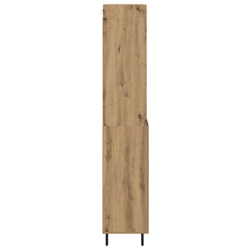 Highboard z szufladą Dąb rzemieślniczy 69,5 x 34 x 180 cm