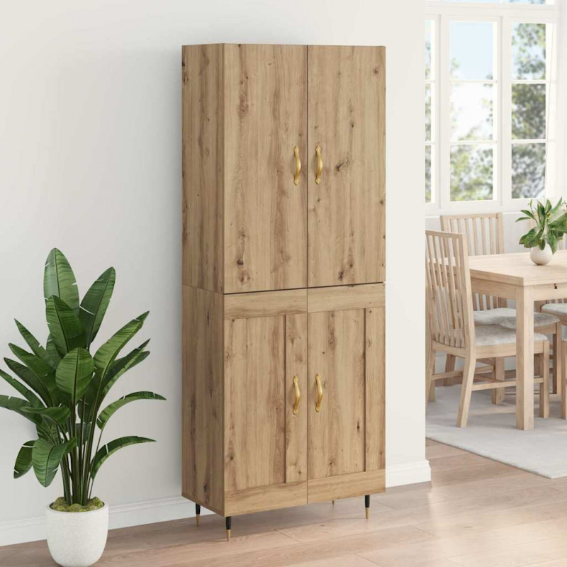 Highboard Dąb rzemieślniczy 69,5 x 34 x 180 cm