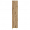 Highboard 2 pcs Dąb rzemieślniczy Materiał drewnopochodny