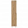 Highboard 2 pcs Dąb rzemieślniczy Materiał drewnopochodny