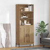 Highboard Dąb rzemieślniczy 69,5 x 32,5 x 180 cm