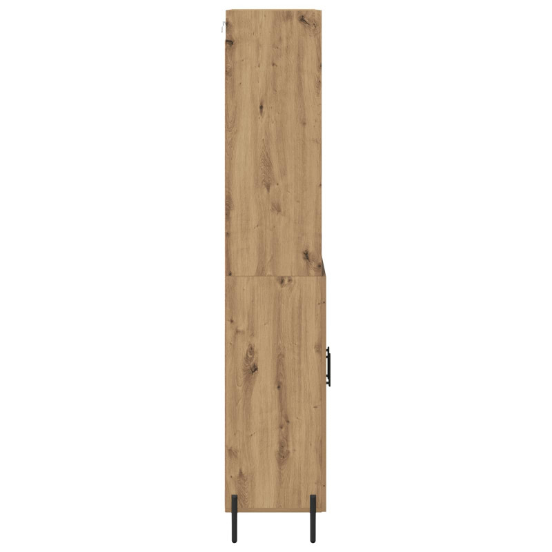 Highboard Dąb rzemieślniczy 69,5 x 32,5 x 180 cm