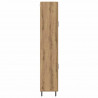 Highboard 2 pcs Dąb rzemieślniczy Materiał drewnopochodny