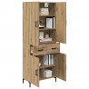 Highboard z szufladą Dąb rzemieślniczy 69,5 x 34 x 180 cm