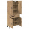Highboard z szufladą Dąb rzemieślniczy 69,5 x 34 x 180 cm