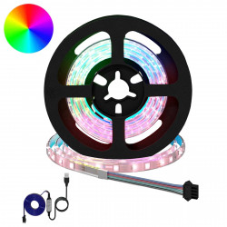 Taśma LED 2 pcs Czarny i przezroczysty 750 mm Miedź i plastik