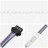 Taśma LED 2 pcs Czarny i przezroczysty 210 x 0,8 x 0,3 cm