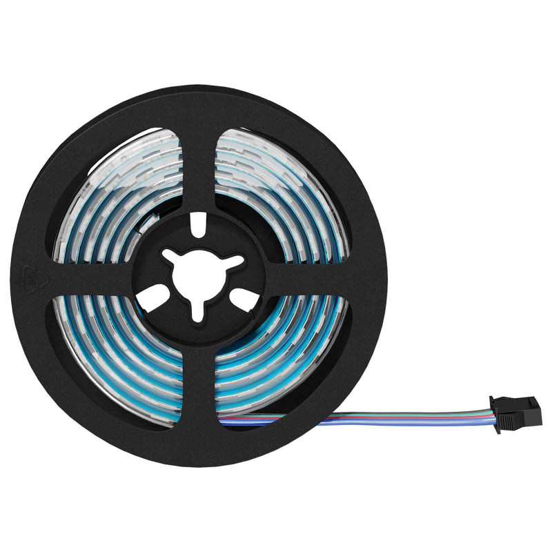 Taśma LED 2 pcs Czarny i przezroczysty 950 mm Miedź i plastik