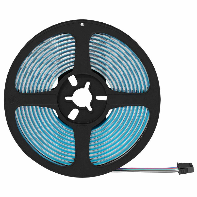 Taśma LED 2 pcs Czarny i przezroczysty 2500 mm Miedź i plastik