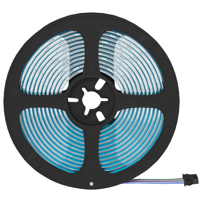 Taśma LED 2 pcs Czarny i przezroczysty 5100 mm Miedź i plastik