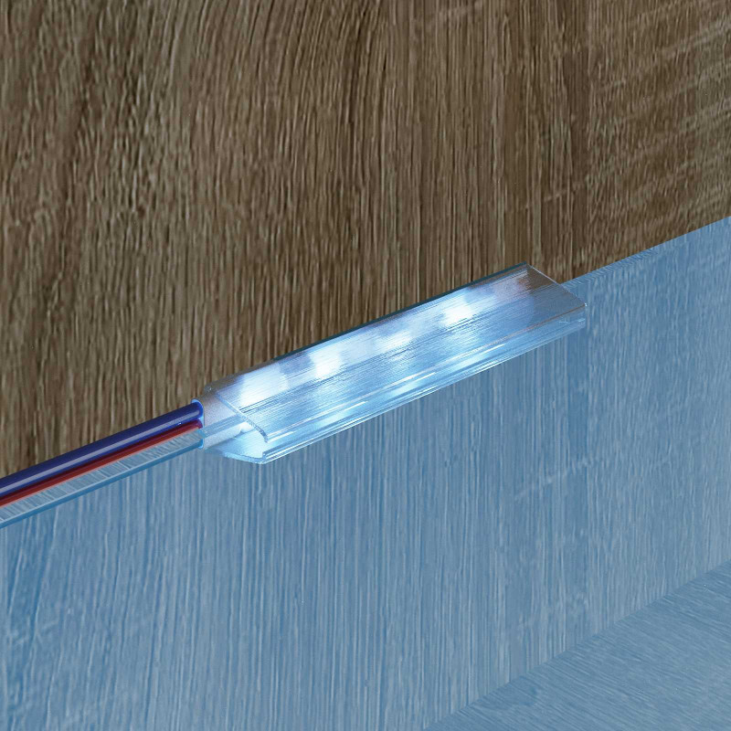 Taśma LED 2 pcs Czarny i Biały 1745 mm Miedź i plastik